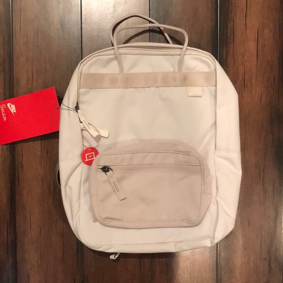 nike cream backpack
